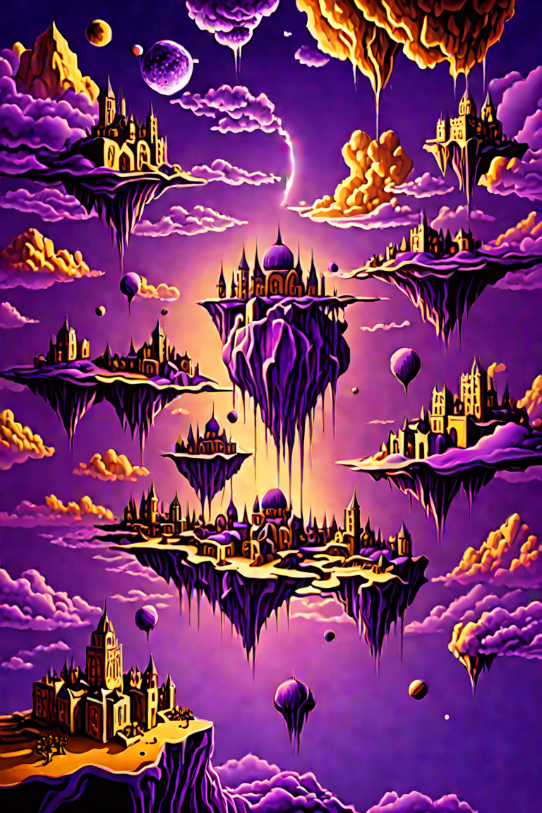 Surreal islands